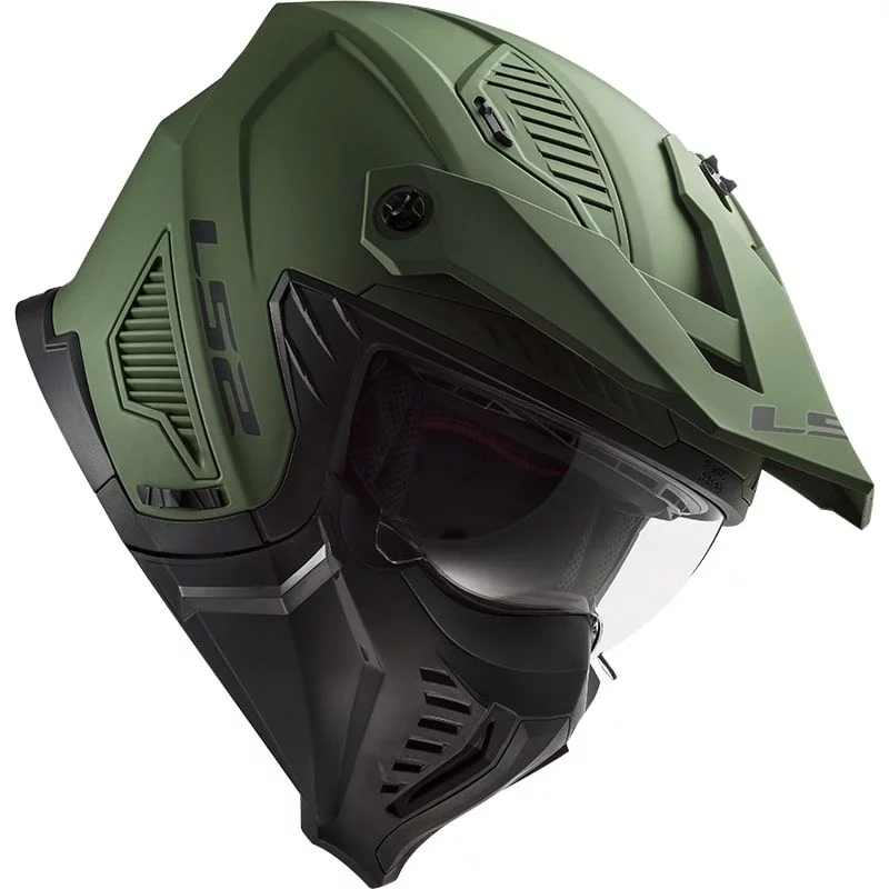 LS2 OF606 DRIFTER SOLID MATT MILITARY GREEN
