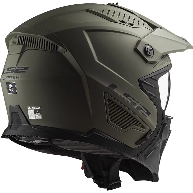 LS2 OF606 DRIFTER SOLID MATT SAND