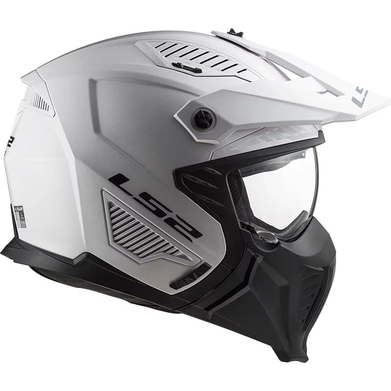 LS2 OF606 DRIFTER SOLID WHITE