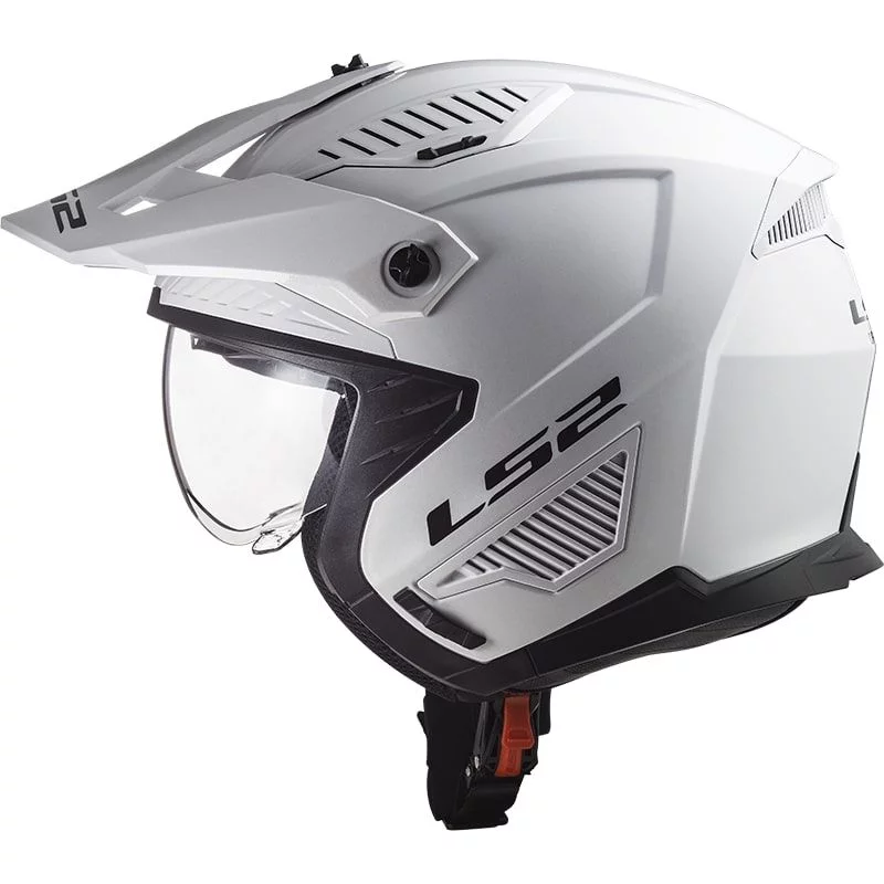 LS2 OF606 DRIFTER SOLID WHITE