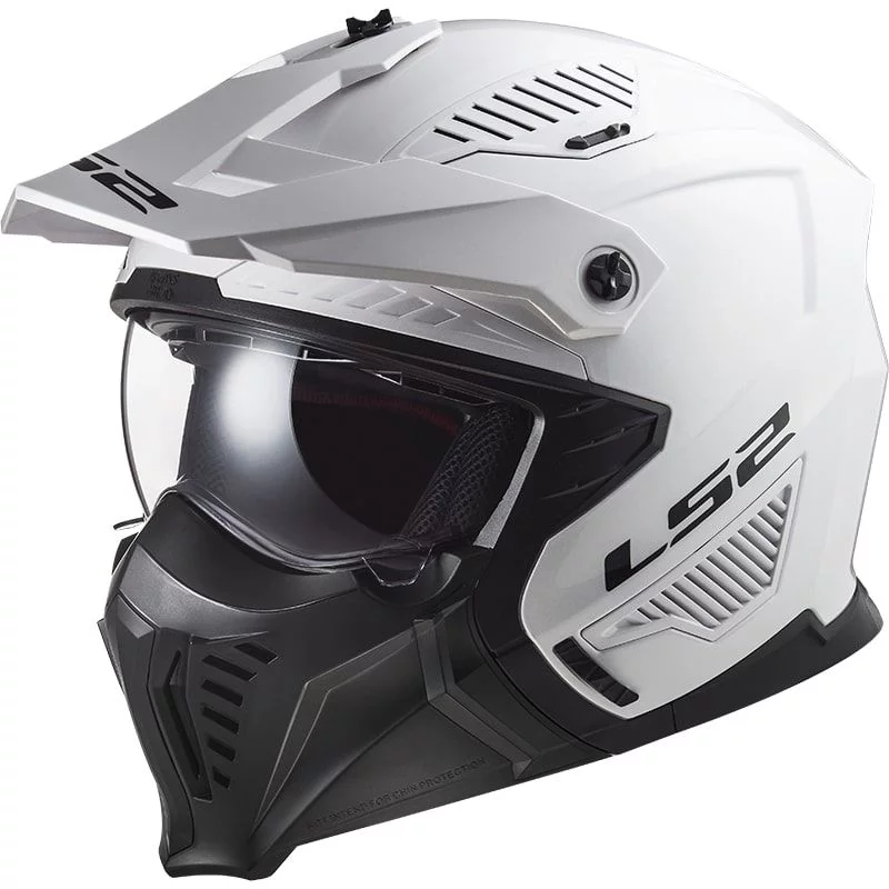 LS2 OF606 DRIFTER SOLID WHITE