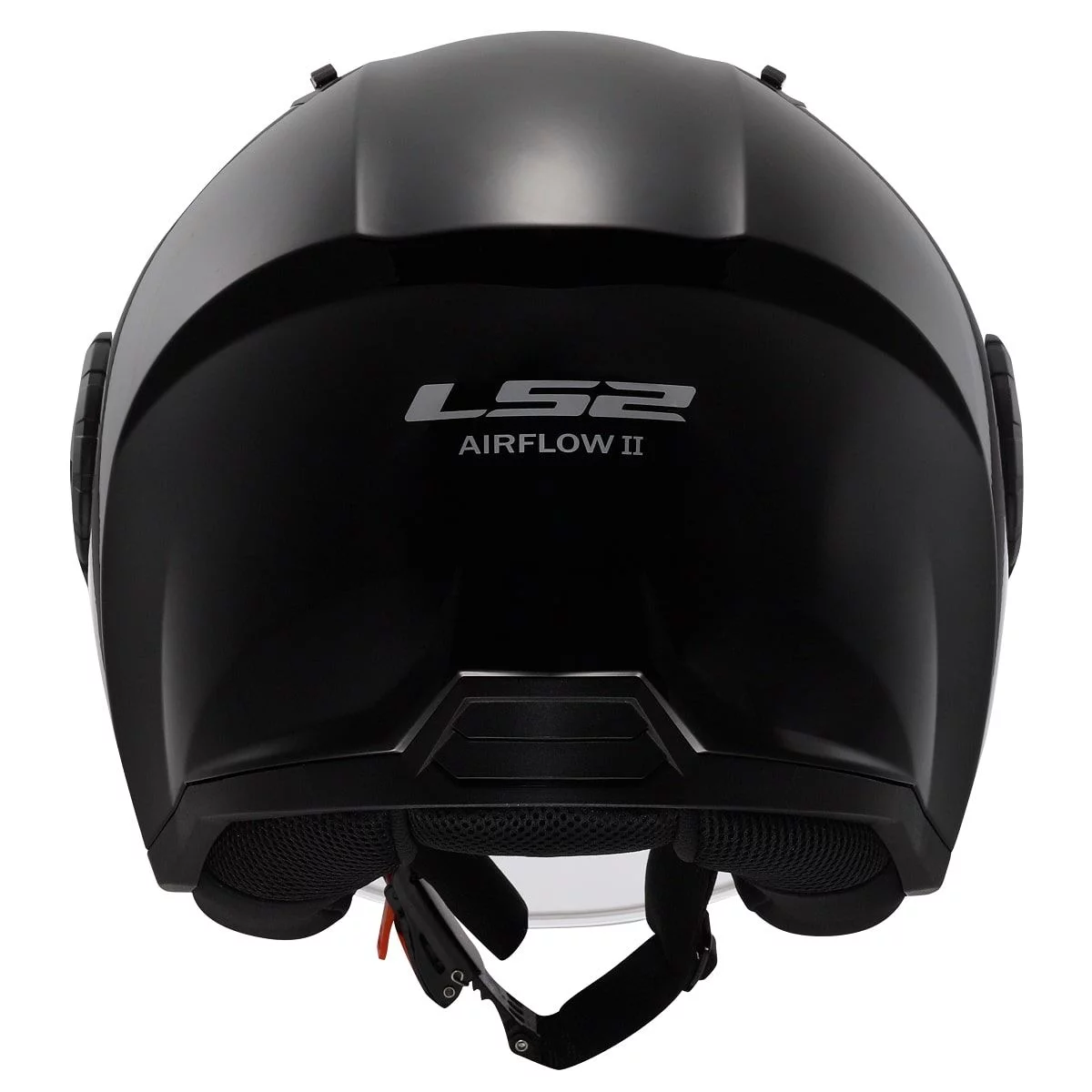 LS2 OF616 AIRFLOW 2 SOLID GLOSS BLACK