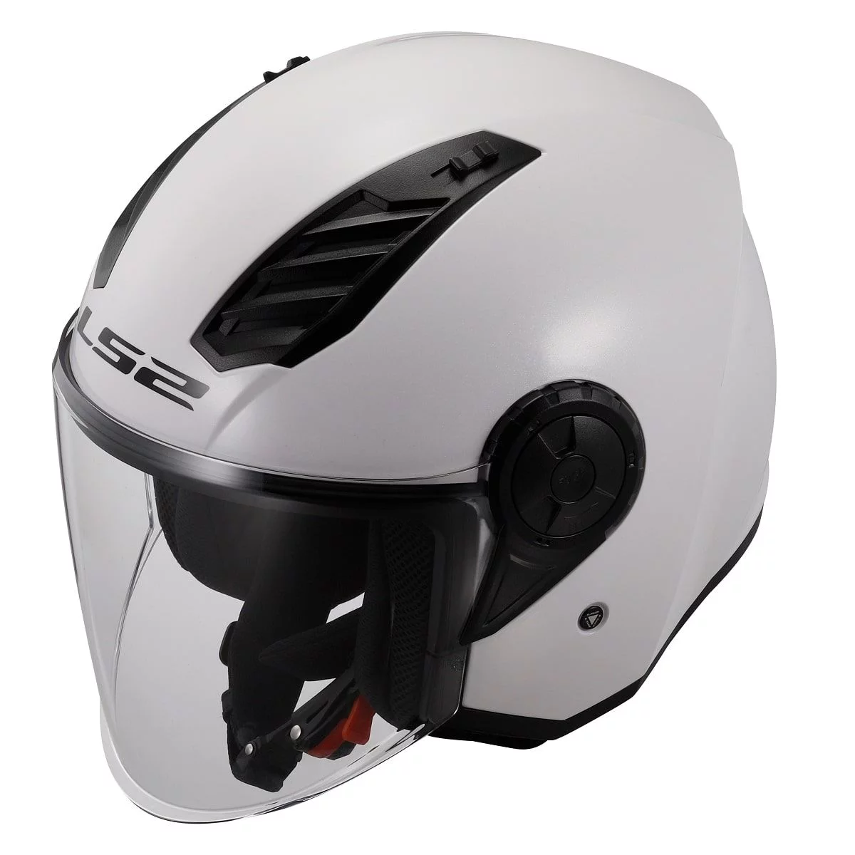 LS2 OF616 AIRFLOW 2 SOLID GLOSS WHITE