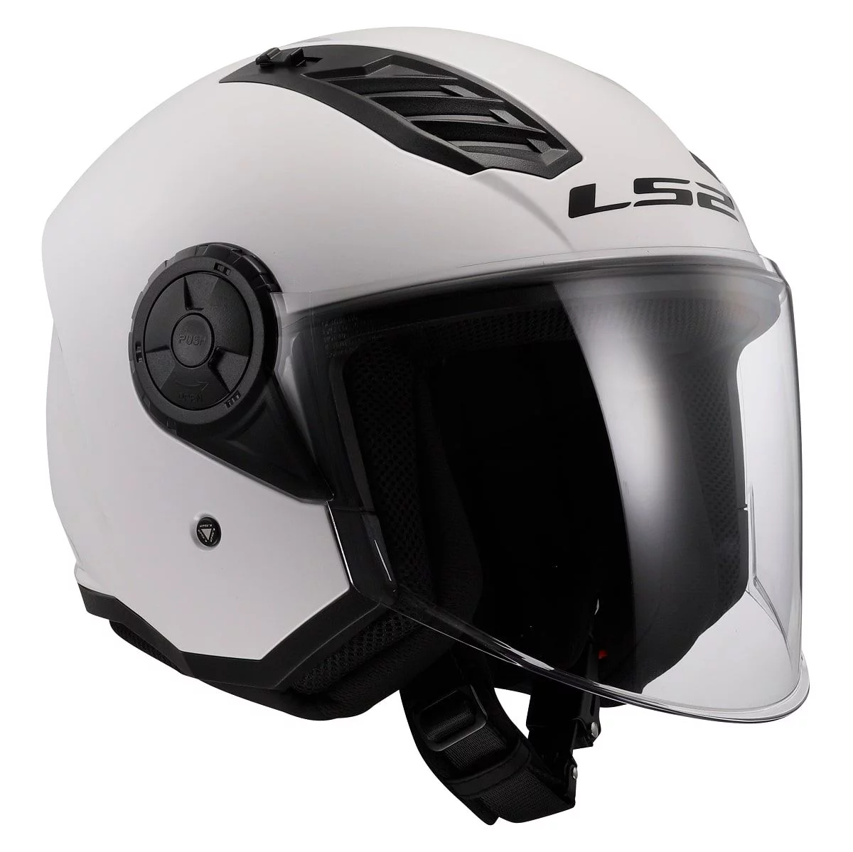 LS2 OF616 AIRFLOW 2 SOLID GLOSS WHITE