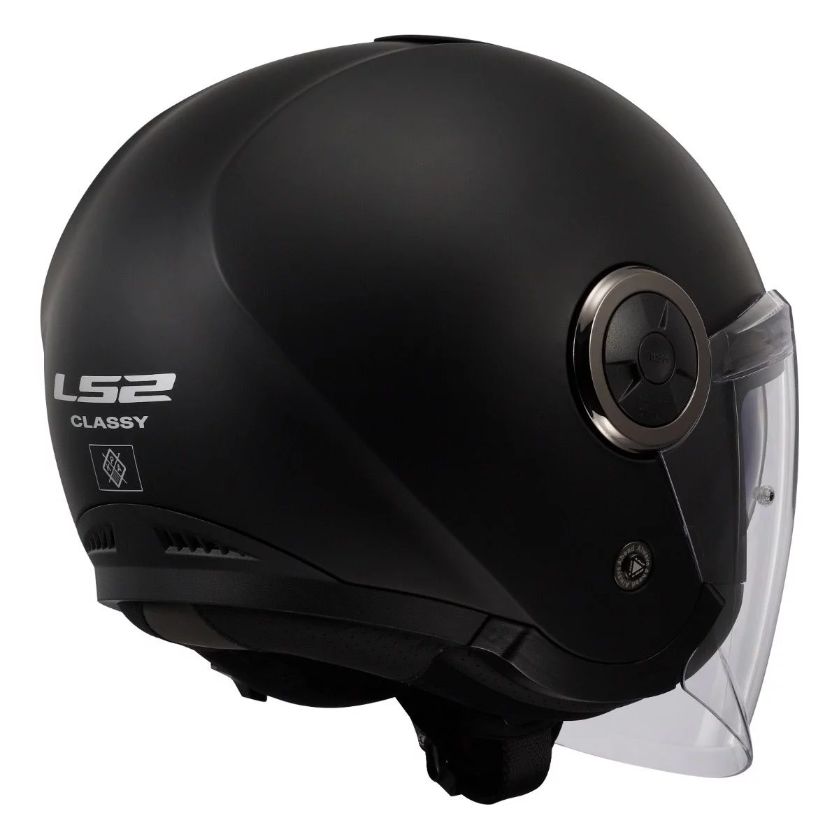 LS2 OF620 CLASSY SOLID MATT BLACK