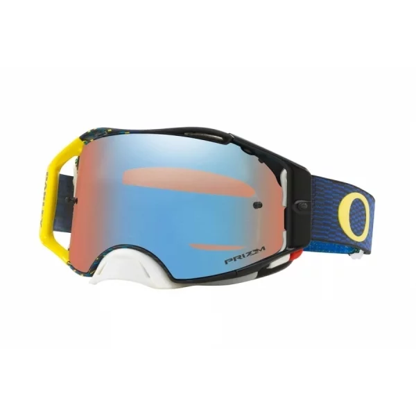 Oakley AIRBRAKE MX EQUALIZER BLUE YELLOW / PRIZM
