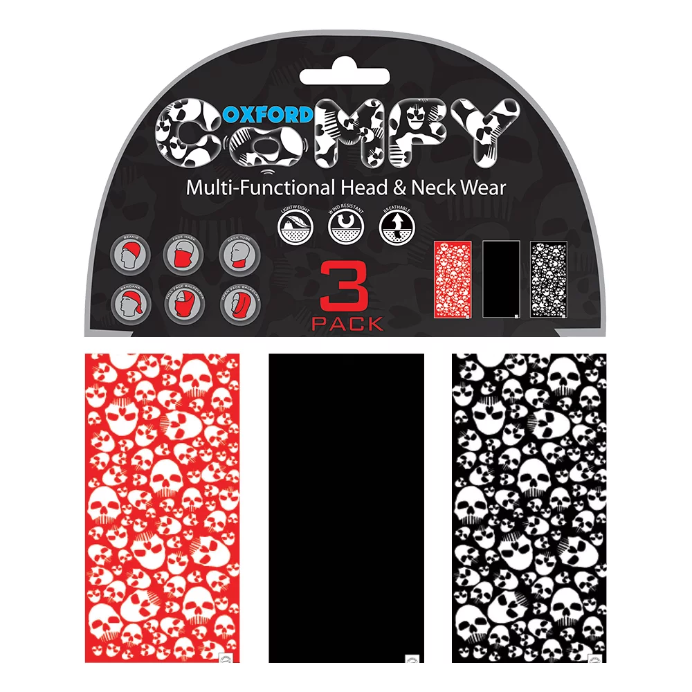 Oxford COMFY SKULLS PACK
