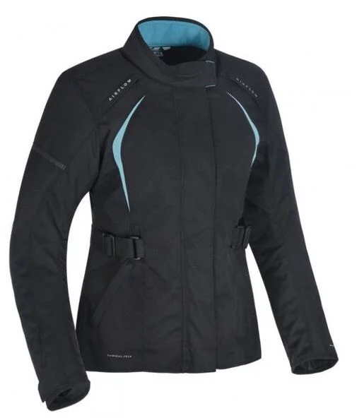 Oxford Products DAKOTA 2.0 WS JACKET BLACK BABY BLUE XS