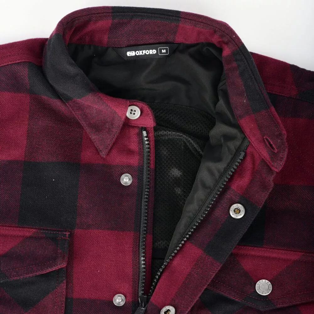 Oxford Products KICKBACK 2.0 MS SHIRT RED
