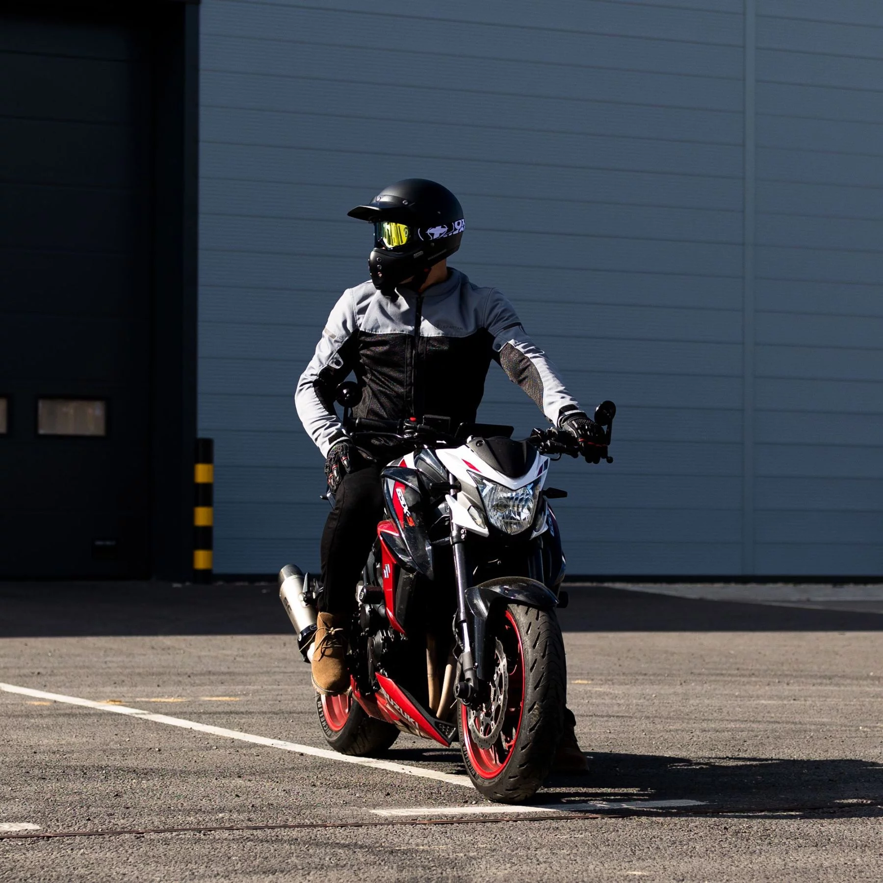 Oxford Products SPARTAN AIR MS JKT GREY/BLK