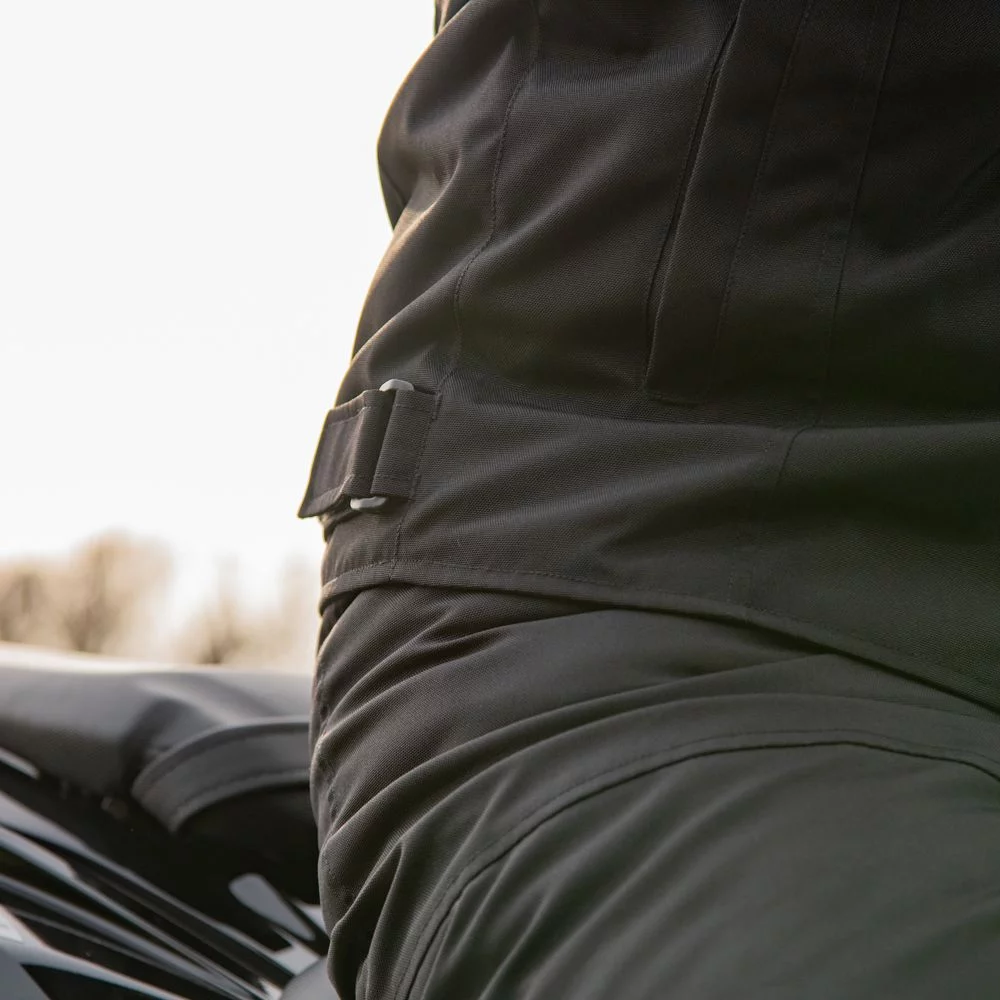 Oxford Products SPARTAN SHORT WP MS JKT BLK/FLUO