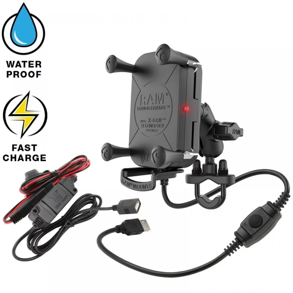 Ram Mounts TOUGH-CHARGE WATERPROOF WIRELESS CHARGING