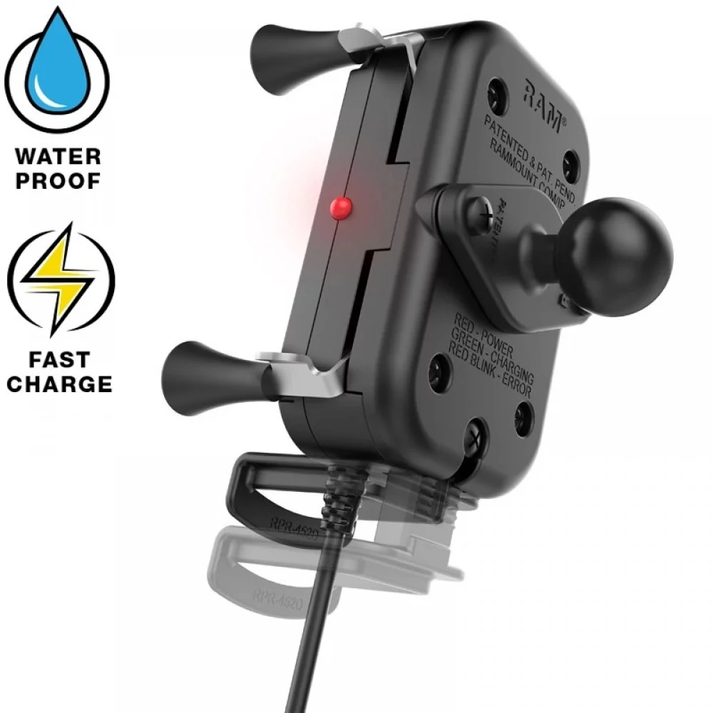 Ram Mounts TOUGH-CHARGE WATERPROOF WIRELESS CHARGING