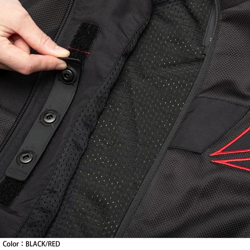 RS Taichi RACER MESH BLACK RED