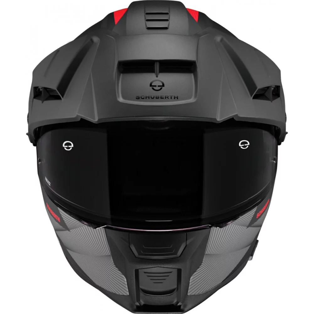 SCHUBERTH E2 DEFENDER RED