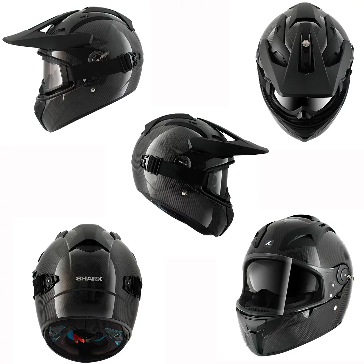 SHARK EXPLORE-R CARBON SKIN