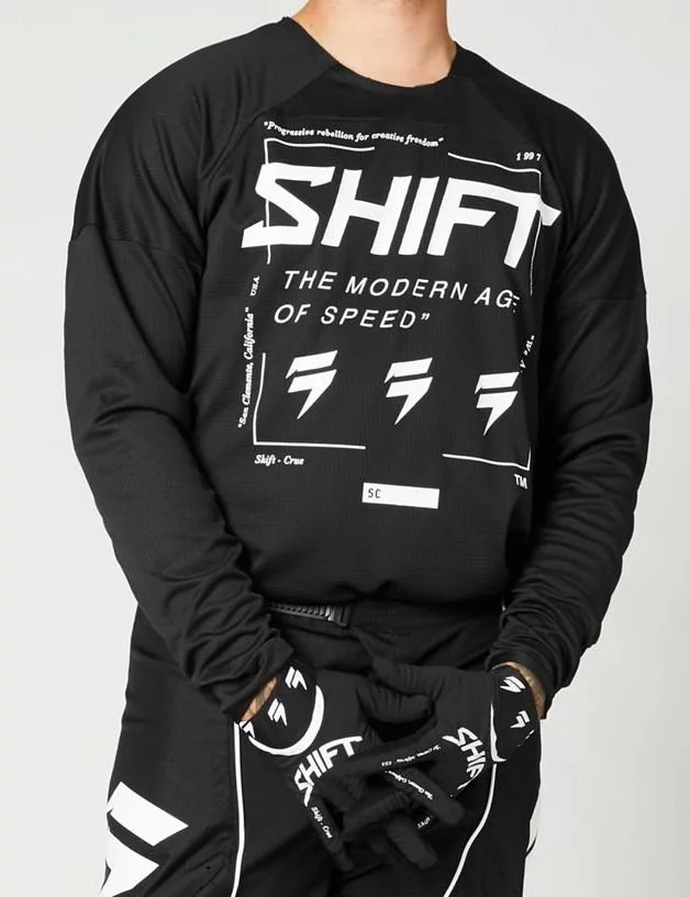 Shift WHITE LABEL BLISS JERSEY [BLACK]