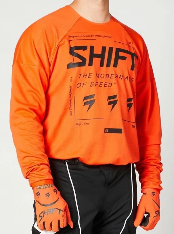 Shift WHITE LABEL BLISS JERSEY [ORANGE]