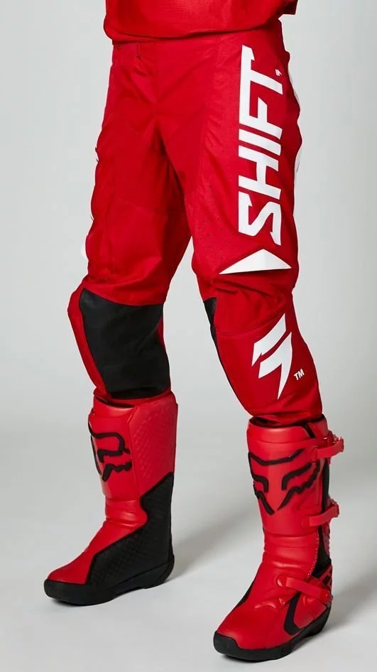 Shift WHITE LABEL TRAC PANT [RED]