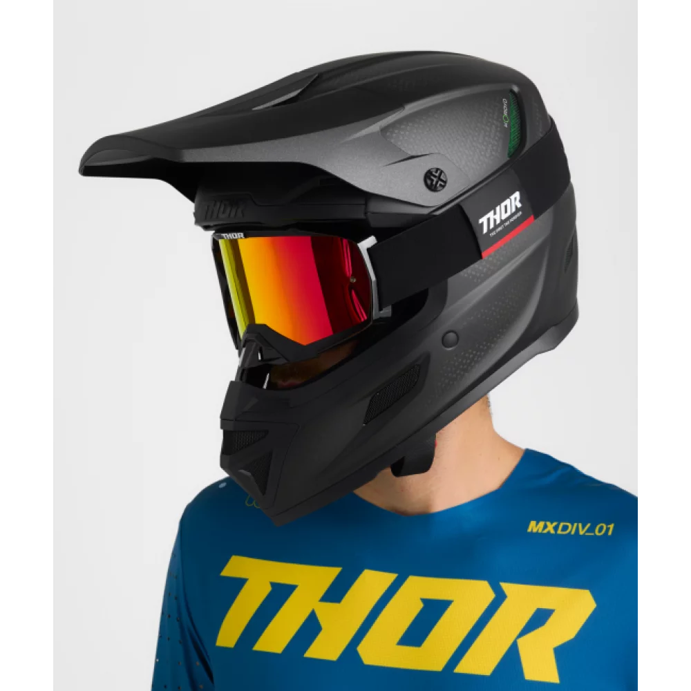 Thor REFLEX SPORT CARBON STEALTH MIPS BLACK