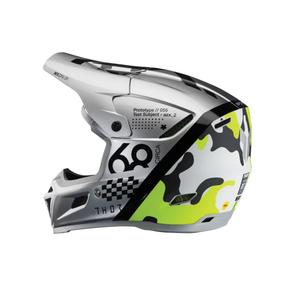 Thor REFLEX SPORT RIOT MIPS GREY/YELLOW