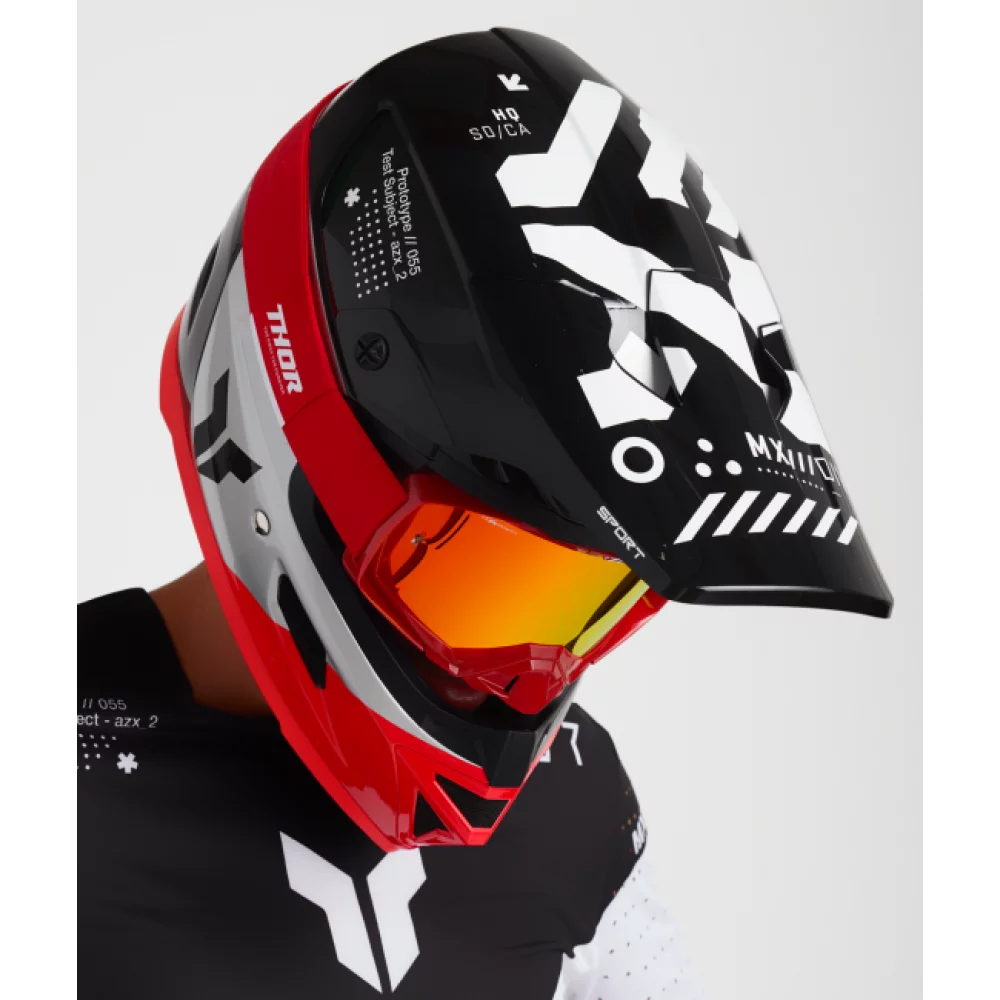 Thor REFLEX SPORT STRIKE MIPS BLACK/RED