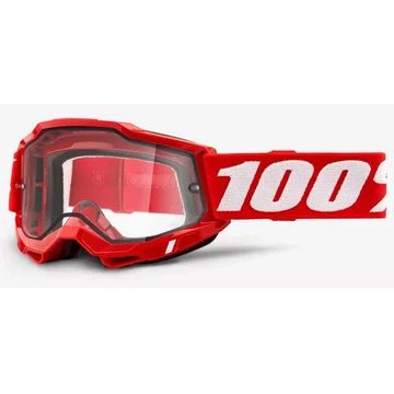 Мото окуляри 100 Percent % ACCURI 2 ENDURO GOGGLE RED - CLEAR DUAL LENS