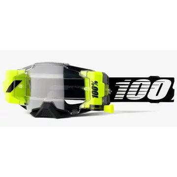 Мото окуляри 100 Percent % ARMEGA FORECAST GOGGLE BLACK - CLEAR LENS