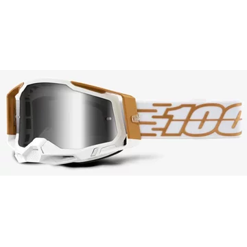 Мото окуляри 100 Percent % RACECRAFT 2 GOGGLE MAYFAIR - MIRROR SILVER LENS