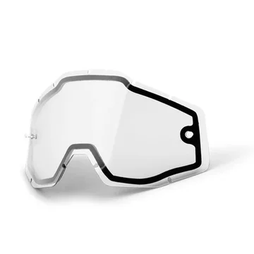 Лінза до окулярів 100 Percent % RC/AC/ST DUAL REPLACEMENT LENS ANTI-FOG - CLEAR