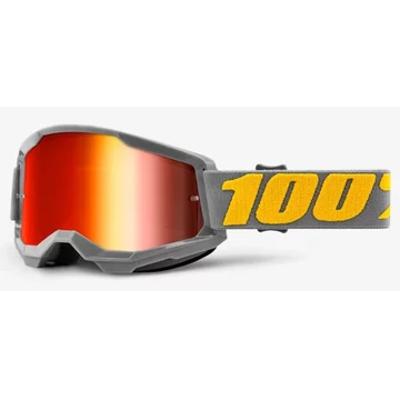 Окуляри для мотокросу 100 Percent % STRATA 2 GOGGLE IZIPIZI - MIRROR RED LENS