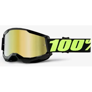 Мото окуляри 100 Percent % STRATA 2 GOGGLE UPSOL - MIRROR GOLD LENS