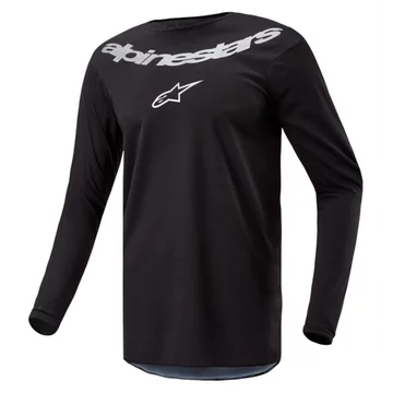 Джерси ALPINESTARS FLUID GRAPHITE BLACK/SILVER