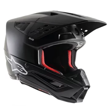 Мотошлем ALPINESTARS S-M5 SOLID BLACK MATT