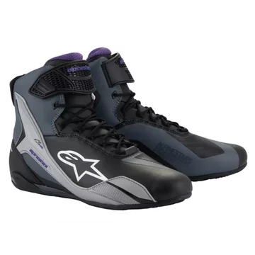 Мотоботы женские ALPINESTARS STELLA FASTER-4 BLACK/GRAY/VIOLET