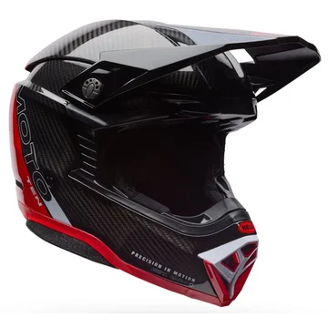 Шолом Bell MOTO-10 SPHERICAL HELMET - STRIKE [RED]