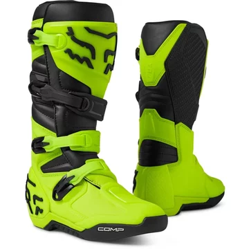 Мотоботы Fox Head COMP BOOT [FLO YELLOW]