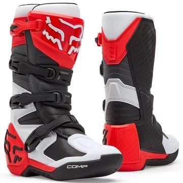 Мотоботи Fox Head COMP YOUTH BOOT [FLUO RED]