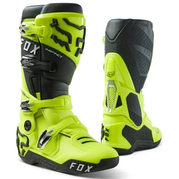 Мотоботи Fox Head instinct boot [flo yellow]