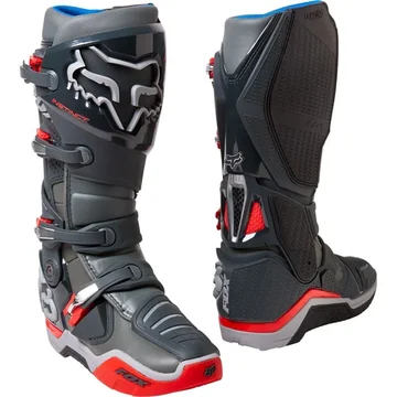 Мотоботы Fox Head INSTINCT BOOT [GREY/RED]