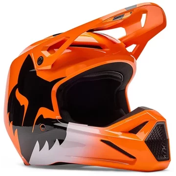Шлем Fox Head v1 helmet - shield [flo orange]