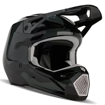 Шолом Fox Head v1 youth helmet - bnkr [black]