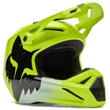 Шолом Fox Head V1 YOUTH HELMET - SHIELD [FLO YELLOW]