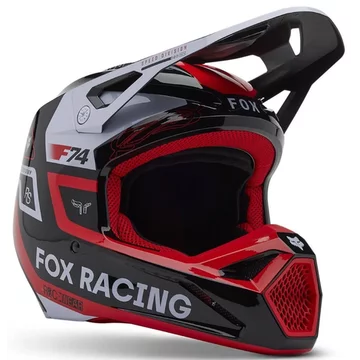 Шлем Fox Head YTH V1 HELMET - RACE SPEC [FLO RED]