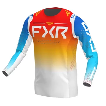 Мотоджерси FXR HELIUM MX 22-BLUE/TANGERINE
