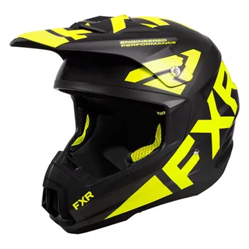 Мотошолом FXR TORQUE TEAM 22-BLACK/HI-VIS