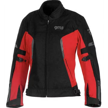 Мотокуртка женская GMS vega black red w
