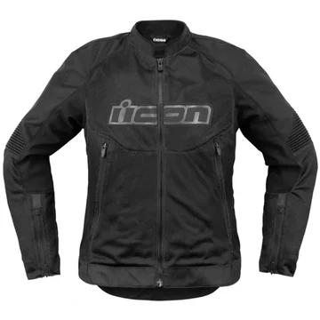 Мотокуртка женская Icon OVERLORD3 MESH BLACK