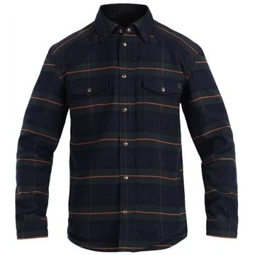 Моторубашка JOHN DOE vintage green/orange/navy