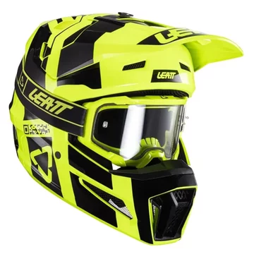 Шолом Leatt HELMET MOTO 3.5 + GOGGLE [CITRUS]